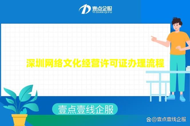 深圳網(wǎng)絡(luò)文化經(jīng)營(yíng)許可證辦理全流程解析